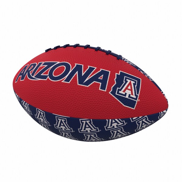Logo Brands Arizona Repeating Mini-Size Rubber Football 106-93MR-3 - main